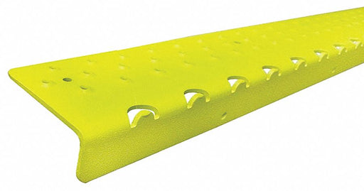 Stair Nosing Safety Ylw 30in W Aluminum