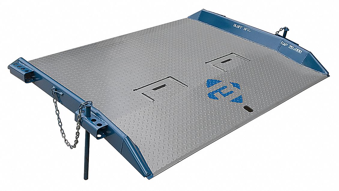 Dockboard Steel 15 000 lb 96 x 72 In