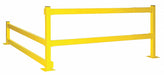 Inline Post 11 ga. Steel Lift-Out Yellow