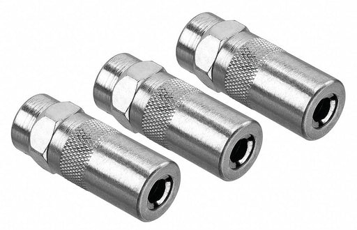 3-Jaw Grease Coupler Straight 1/8 NPT