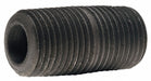 Black Close Pipe Nipple Threaded 3/8