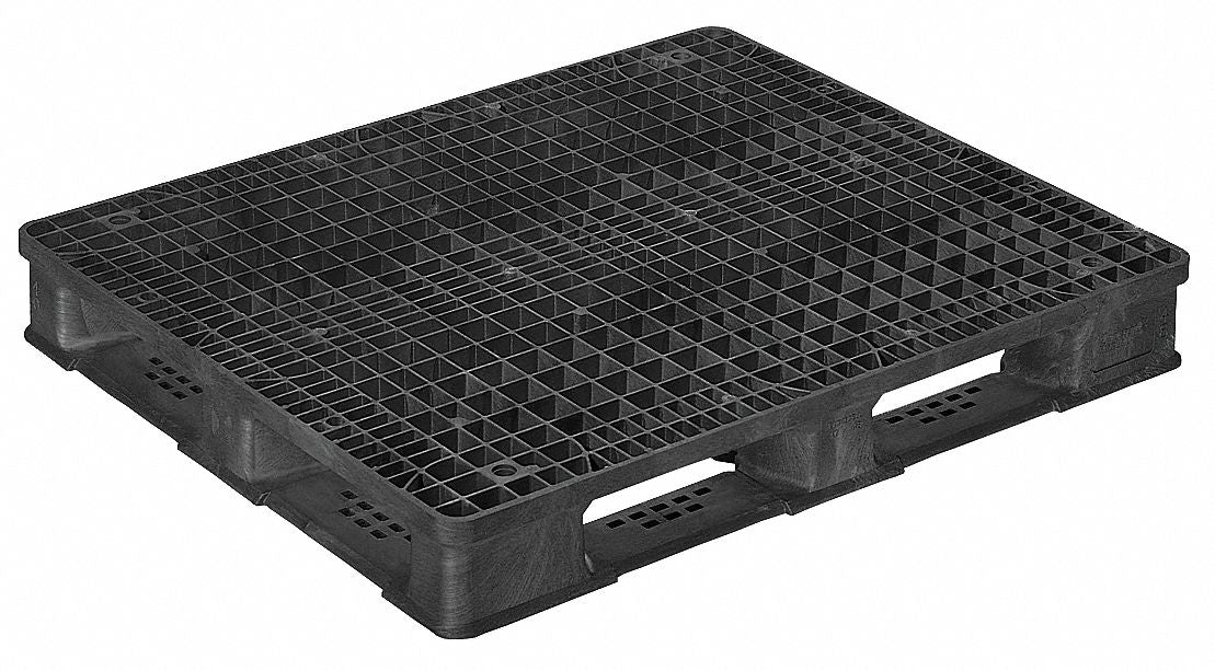 Pallet 5 000 lb 48 in L 40 in W Black