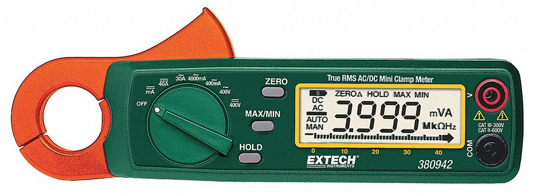 DigitalClampMeter TRMS 30A 400VAC