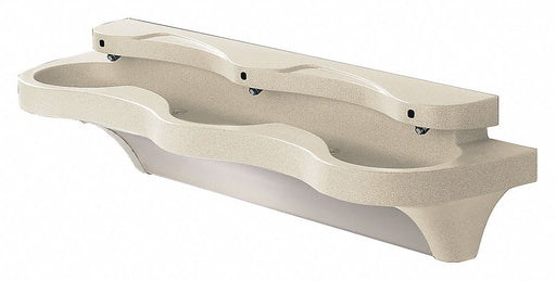Brad Wash Sta SemiCirc 84inx12-3/8inx6in