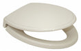 Toilet Seat Beige 14 in W 2.625 in H