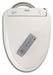 Bidet Toilet Seat Beige 15.31inW 3.94inH