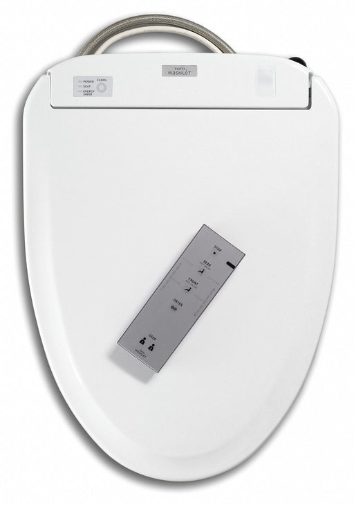 BidetToiletSeat Wht 15.3125inW 3.9375inH