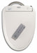 BidetToiletSeat Beige 15.31inW 3.94inH