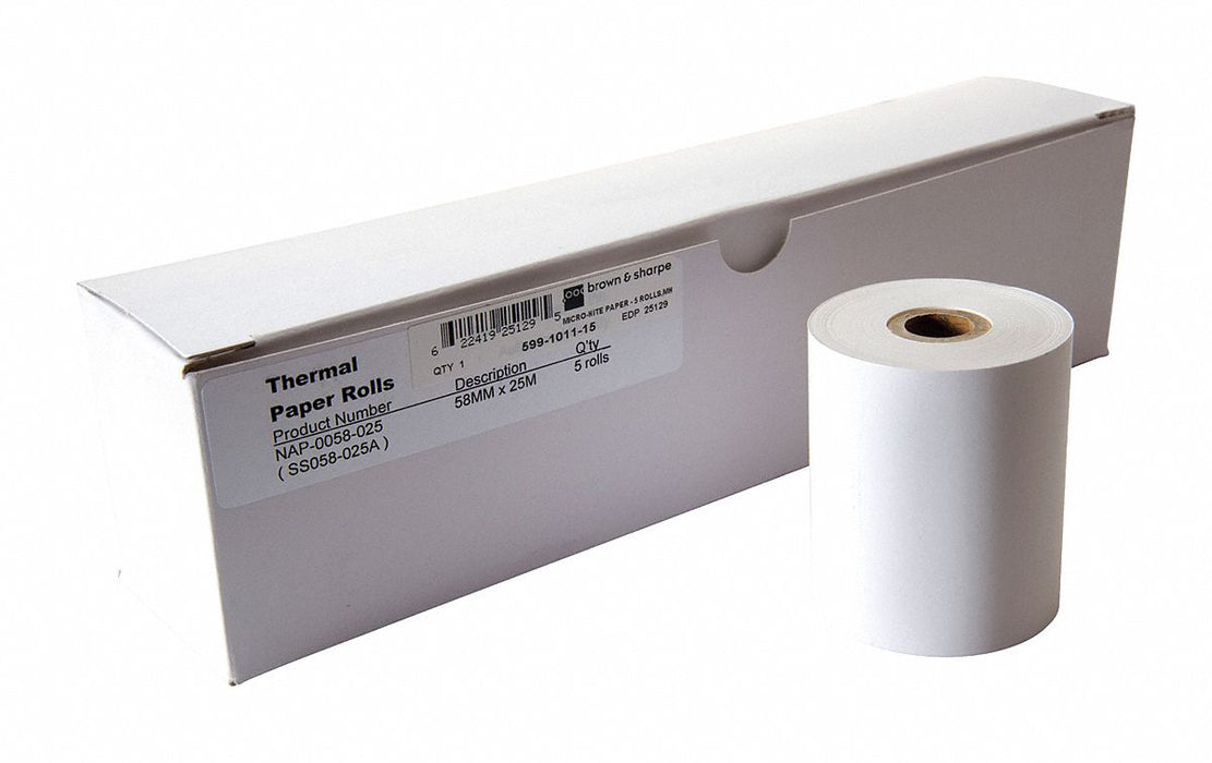 Printer Paper Rolls for 20HX89 5 Rolls