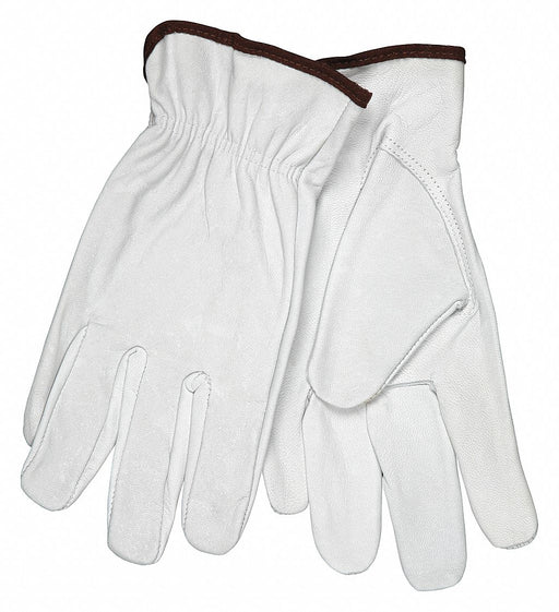 H7876 Leather Gloves White L PR