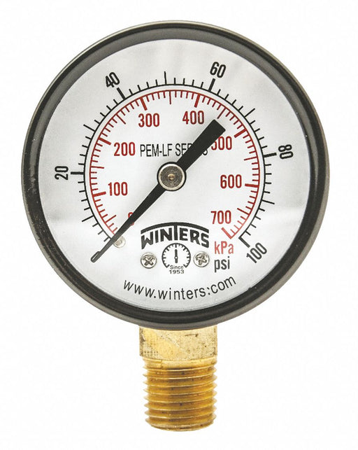 J1379 Gauge Pressure 0 to 100 psi 2 in.