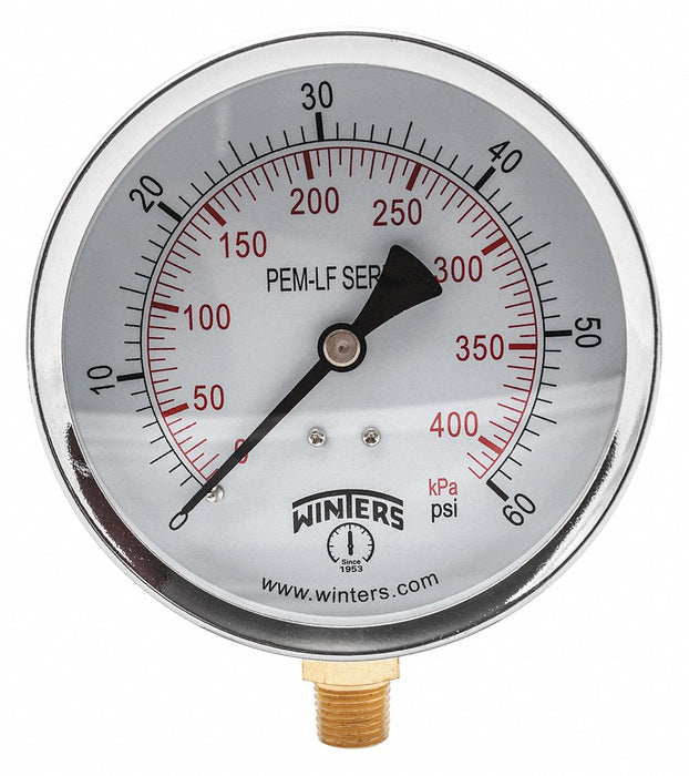 K4524 Gauge Pressure 0 to 60 psi 4 in.