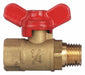 Manual 2-Way Ball Valve NPT Forged Brass