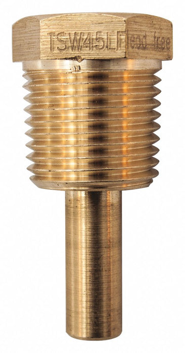 Thermowell Stepped 0.9 In Insrt Depth