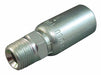 Crimp Fitting 3/8 I.D. 3/8 M NPTF PK2