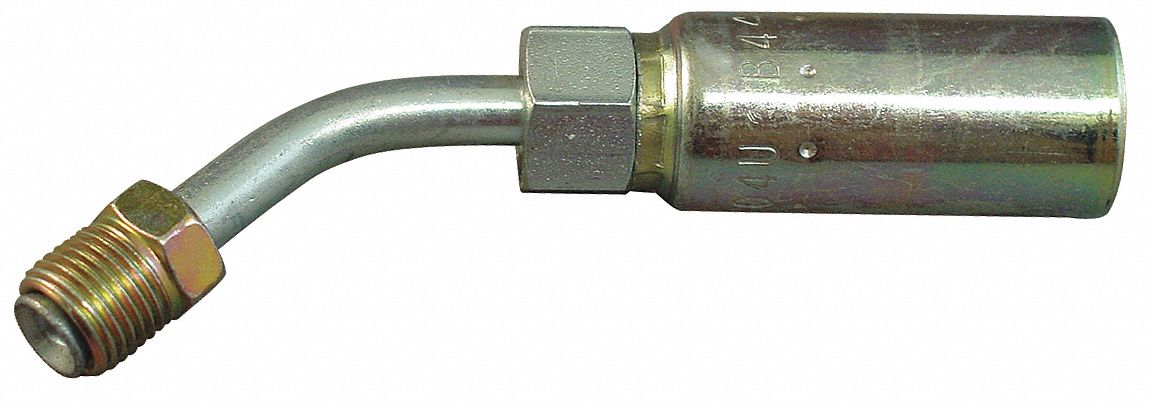 Crimp Fitting 45 Deg 5/8 M Flare PK2