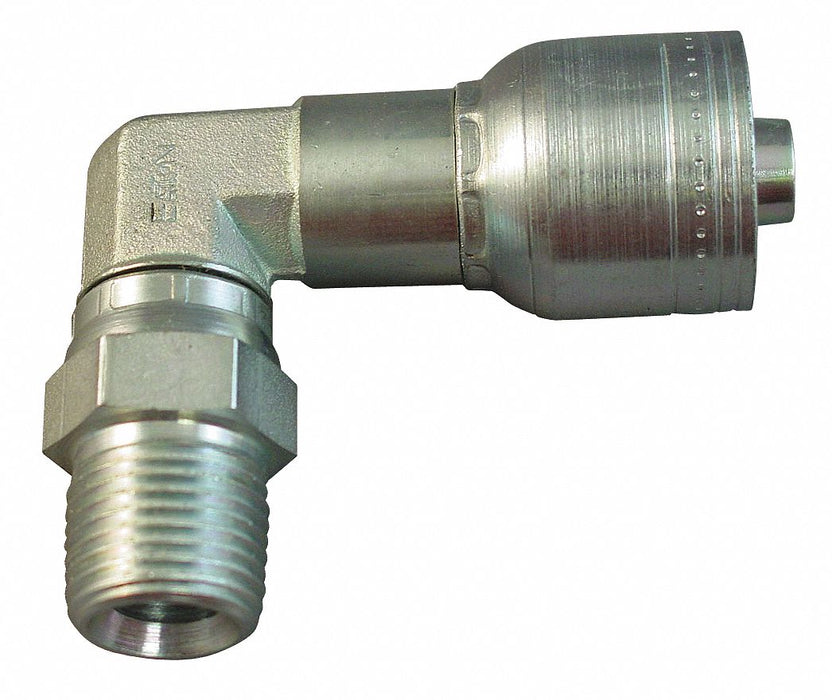 Crimp Fitting 90 Degrees Elbow 3/4 ID