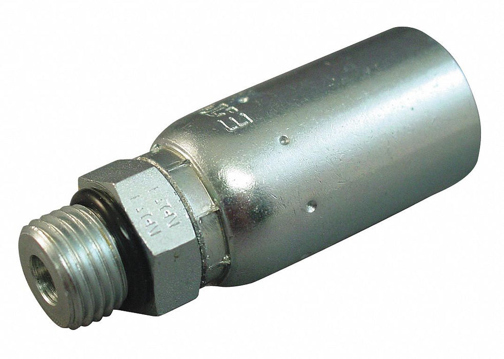 Crimp Fitting Straight 1 ID ORB