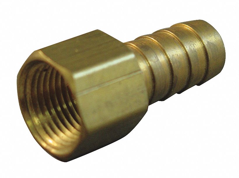 Hydraulic Hose Fitting Brass 1/8 -27 NPT