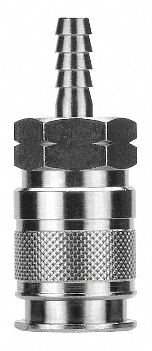 Quick Connect Socket 1/4 Body 1/4 Barb