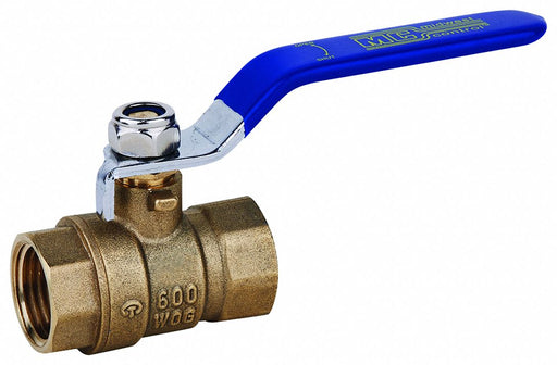 Manual 2-Way Ball Valve NPT Brass