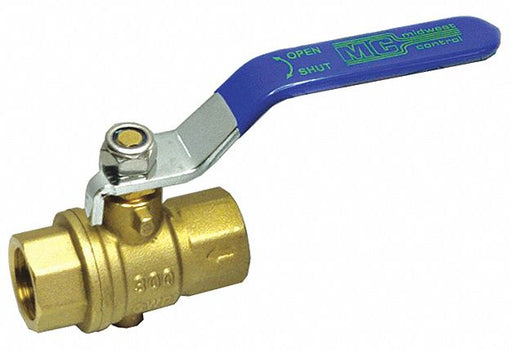Manual 2-Way Ball Valve NPT Brass