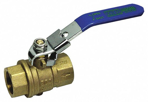 Manual 2-Way Ball Valve NPT Brass