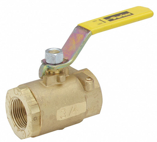 Manual 2-Way Ball Valve NPT Brass