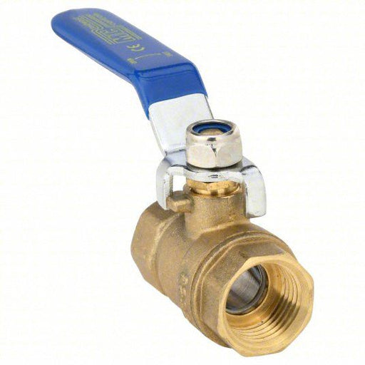 Manual 2-Way Ball Valve NPT Brass