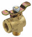 Manual 2-Way Ball Valve NPT Brass