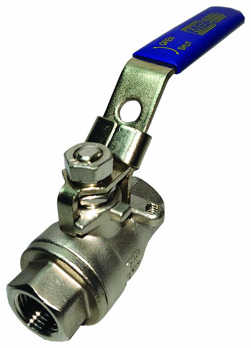 Manual 2-Way Ball Valve NPT 316 SS