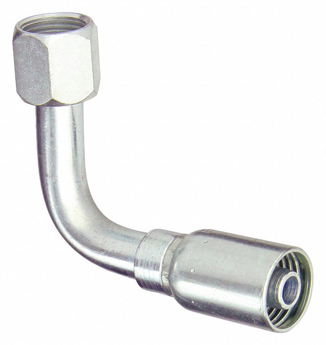 Crimp Fitting 90 Degrees Long Elbow 1/2 
