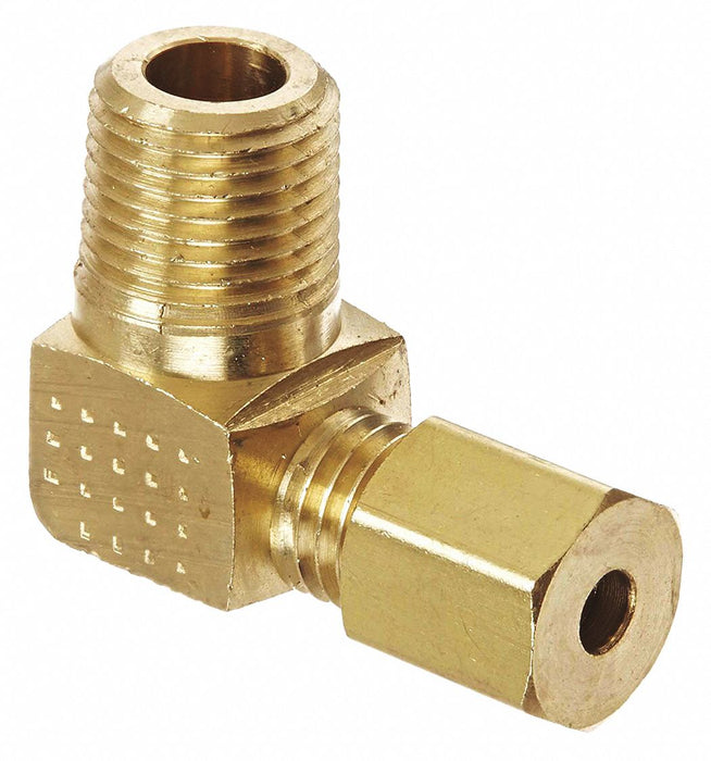 Elbow Brass Comp. 1/8 in MNPT 1/4 in