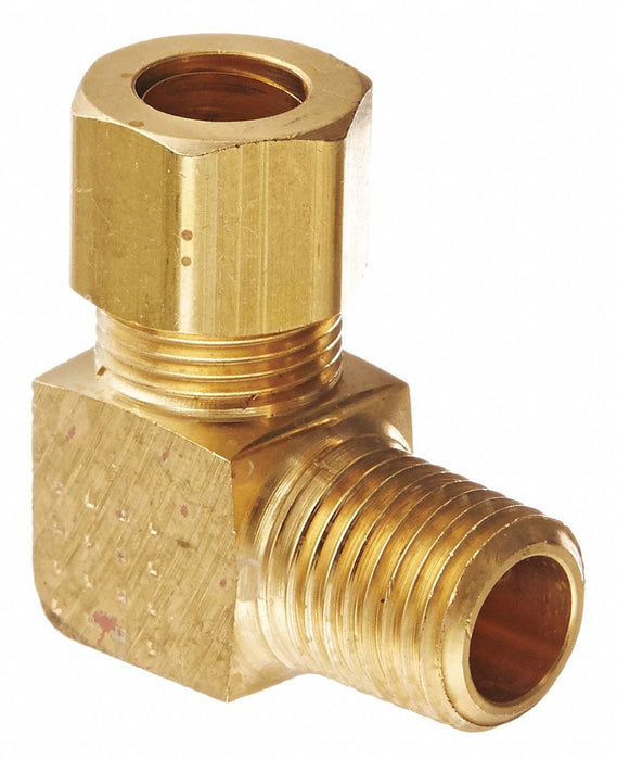 Elbow Brass Comp. 3/8 in Comp. 7/8 in