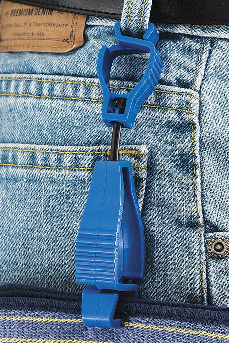 Glove Guard Clip Blue Blank