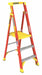 Podium Stepladder 3 ft Fiberglass 300 lb