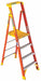 Podium Stepladder 4 ft Fiberglass 300 lb