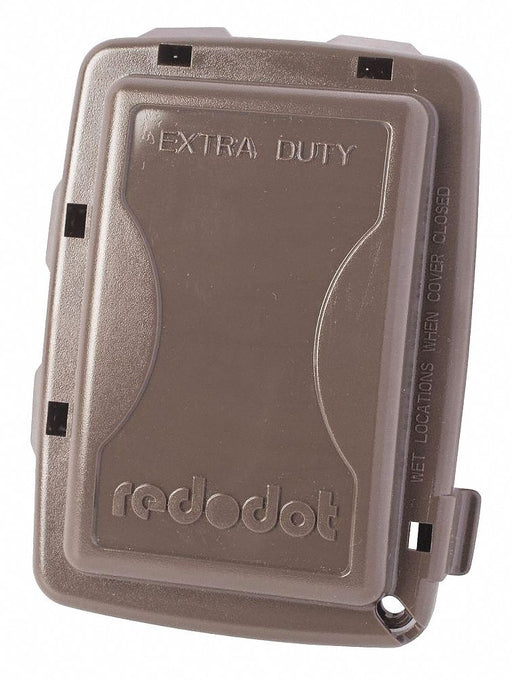 While In Use Weatherproof Cover Bronze