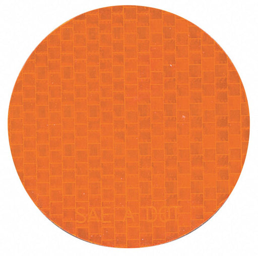 Floor Tape Orange 3 inx3 in Circle PK50