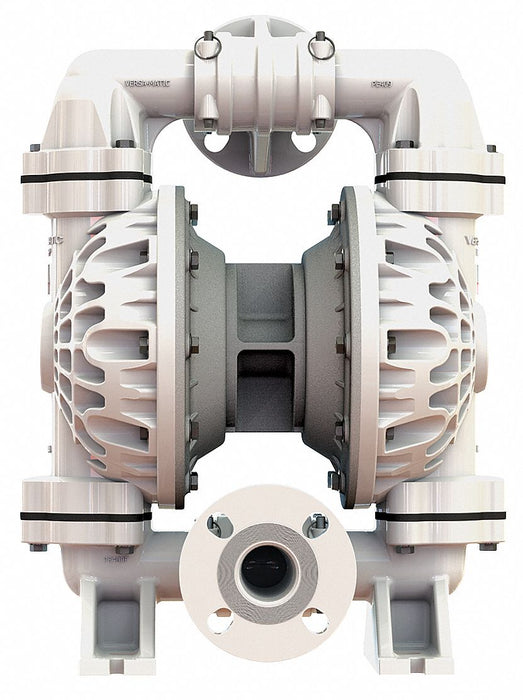 Dbl Diaphragm Pump FNPT TPV 1/2in 72gpm