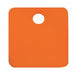 Blank Tag Alum 1 1/4in H 1 1/4in W PK5