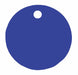 Blank Tag Aluminum 2in H 2in W Blue PK5
