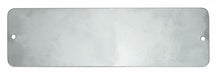 Blank Tag SS 2in H 6in W Silver PK5