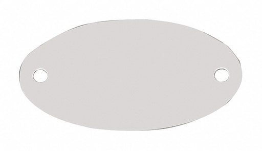 Blank Tag SS 1 5/32in H 2 1/16in W PK10