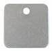 Blank Tag SS 2in H 2in W Silver PK10