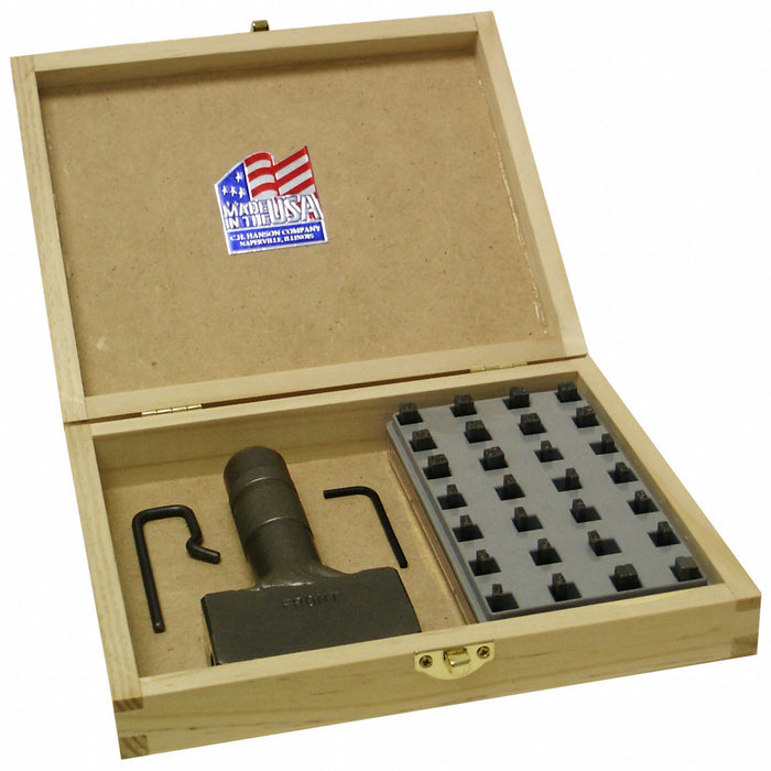 Hand Stamp Kit Letter/Number/Symbol Set
