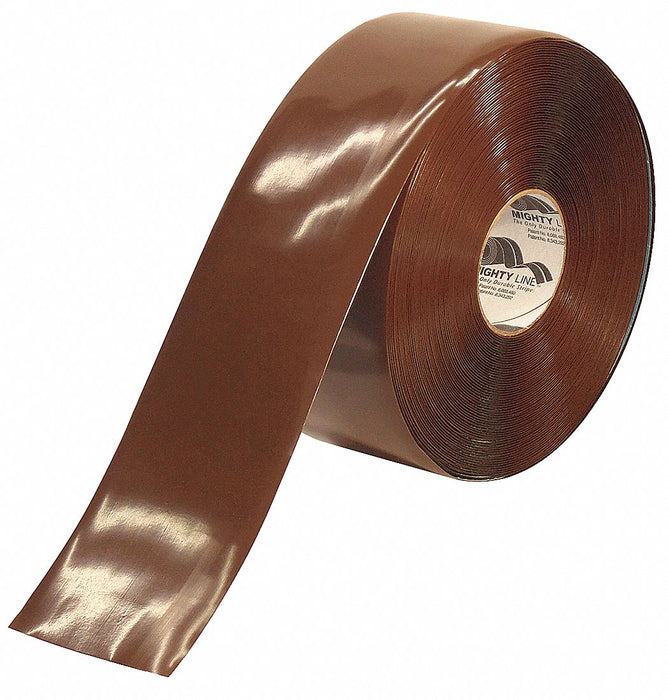 E3477 Floor Tape Brown 4 inx100 ft Roll