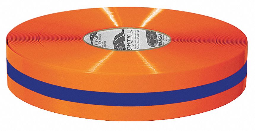 K2071 Floor Tape Blue/Orange 2 inx100 ft Roll