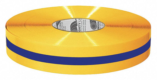 K2071 Floor Tape Blue/Yellow 2 inx100 ft Roll