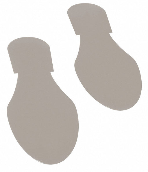K3735 Floor Tape Gray 3.5 inx9.5 in Foot PK50